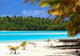Tropical Beach Scene Wall Mural