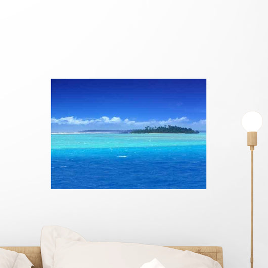 Paradise Lagoon Wall Decal