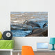 Great Blue Heron Fishing Wall Mural