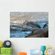 Great Blue Heron Fishing Wall Mural