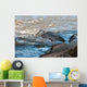 Great Blue Heron Fishing Wall Mural