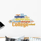 College / University Wall Decal