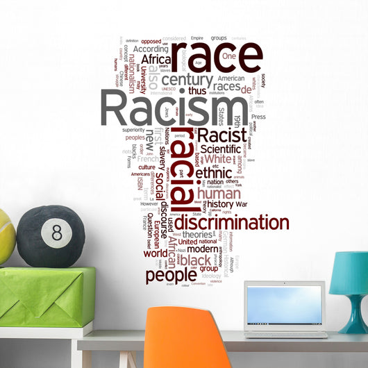 Discrimination Wall Decal