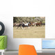 Horses Running Wall Mural
