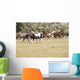 Horses Running Wall Mural