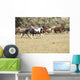 Horses Running Wall Mural