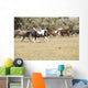 Horses Running Wall Mural