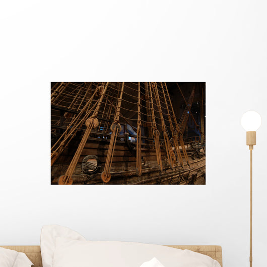 Ancient Ship at Vasa Museum Wall Mural