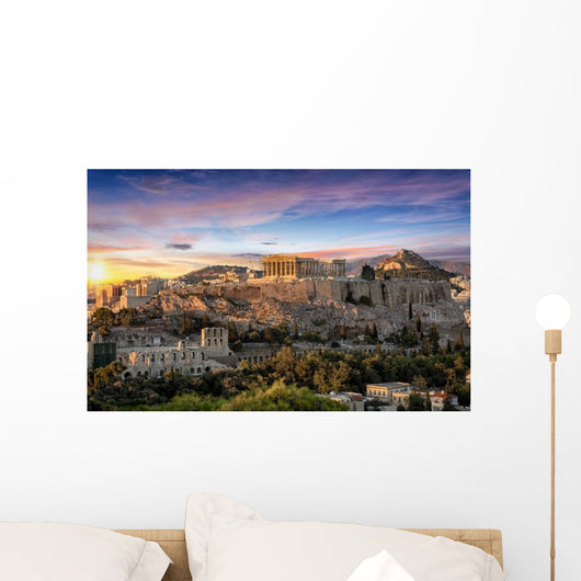 Die Akropolis Von Athen Wall Decal