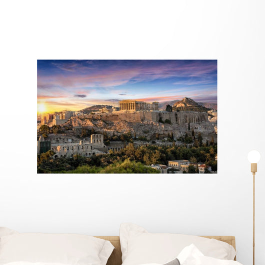 Die Akropolis Von Athen Wall Decal