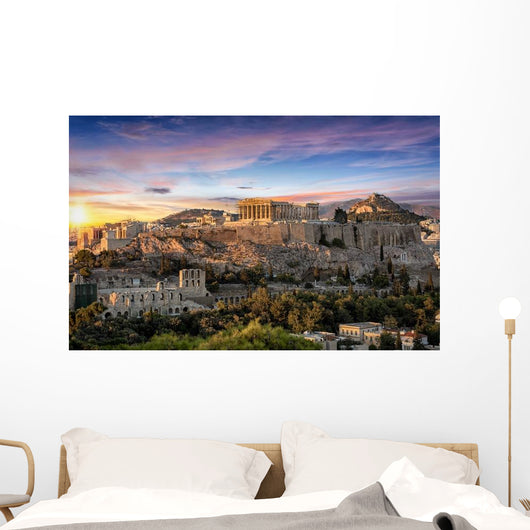 Die Akropolis Von Athen Wall Decal