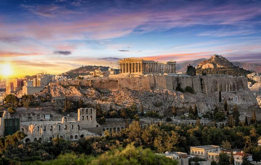 Die Akropolis Von Athen Wall Decal