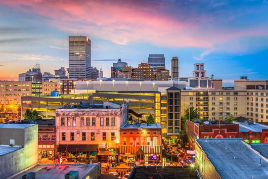 Memphis Tennessee USA Skyline Wall Decal
