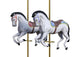 3D Rendering Carousel Horses Wall Decal