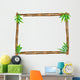Brown bamboo Wall Decal