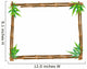 Brown bamboo Wall Decal