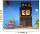Chinese Blue House Wall Mural