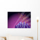 Fireworks over City Skyline-horizontal Wall Decal