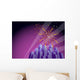 Fireworks over City Skyline-horizontal Wall Decal