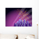 Fireworks over City Skyline-horizontal Wall Decal