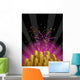 Fireworks over City Skyline Wall Decal Design 1