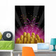 Fireworks over City Skyline Wall Decal Design 1