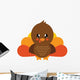 Cute Turkey Wall Decal