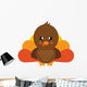 Cute Turkey Wall Decal