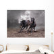 Horses of a twilight Wall Mural