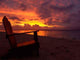 Sunset Chair Wall Decal