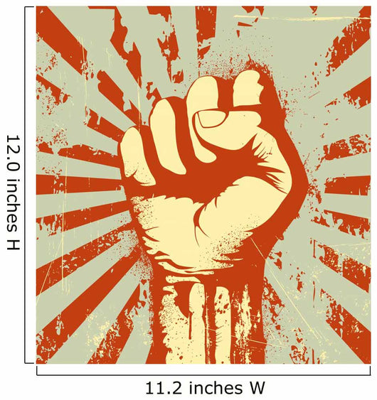 clenched fist Wall Mural