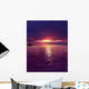 Purple Sunset Wall Decal Design 3