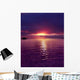 Purple Sunset Wall Decal Design 3