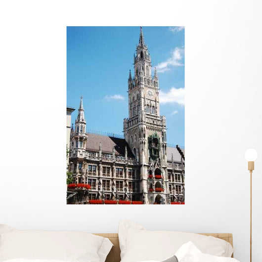 Square Monaco Munich Germany Wall Decal Design 2
