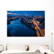 Downtown Austin Texas Night Cityscape Wall Decal