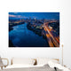 Downtown Austin Texas Night Cityscape Wall Decal