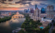 Downtown Austin Texas Skyline Wall Decal