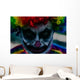 Scary Clown for Halloween Wall Decal
