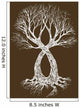 vector illustration tattoo design (tree) Wall Mural