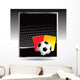 Soccer Ball and Penalty Wall Mural