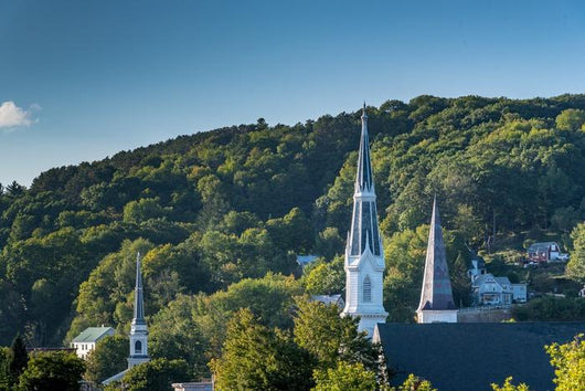 Three Steeples Wall Decal