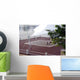 Lonely Cat and Awning Wall Decal