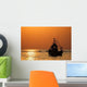 Peschereccio All'alba Wall Decal