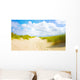 Idyliische summer landscape in the North Sea Wall Mural