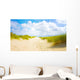 Idyliische summer landscape in the North Sea Wall Mural