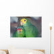 Two Parrots Wall Mural