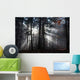 Strahlen Blau Wall Decal
