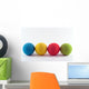 foam balls Wall Decal