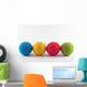 foam balls Wall Decal