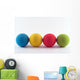 foam balls Wall Decal